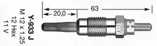 7947 NGK Свеча накаливания 7947 NGK Свеча накаливания